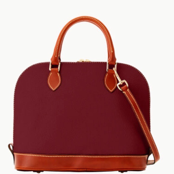 Dooney & Bourke Satchel / Bordeaux color - Picture 2 of 9